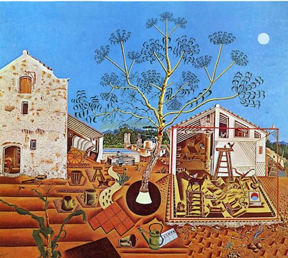 'La Masía' de Joan Miró, la obra que le propusieron recortar en 8 trozos para vender al por menor y que acabó comprando entera Hemingway