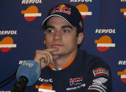 Dani Pedrosa, piloto de MotoGP del equipo Honda-Repsol