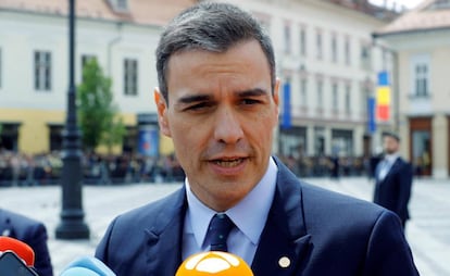 Acting PM Pedro Sánchez.