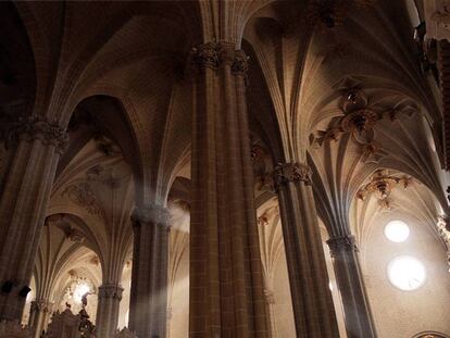 Interiores de la Catedral de Zaragoza. 