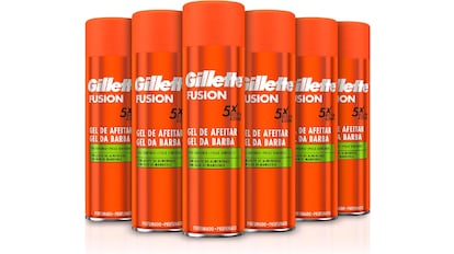 View of the batch of discounted shaving gels on Amazon.