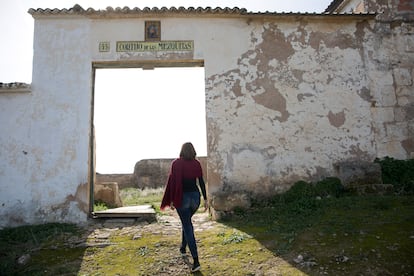 Entrada al Cortijo de las Mezquitas en Campillos (Málaga).