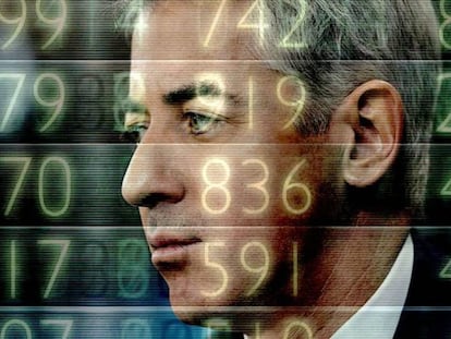 Billionaire Bill Ackman pictured in the film.