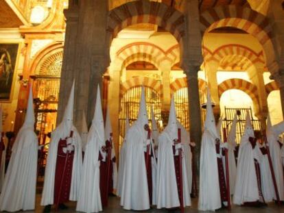 Semana Santa en la Mezquita-Catedral de Córdoba.