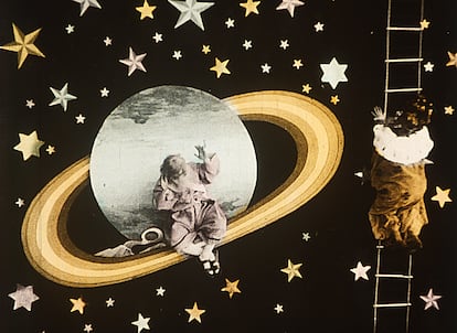 Fotograma de 'Le voyage sur Jupiter', de 1909.