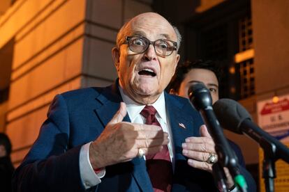 Former New York Mayor Rudy Giuliani