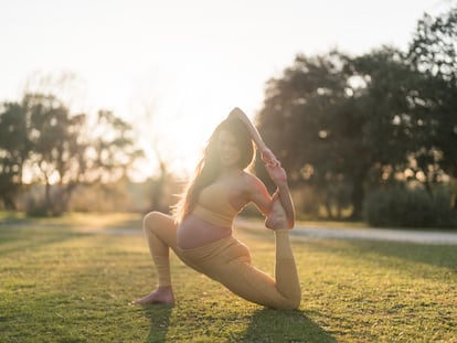 Irene Alda, maestra de yoga