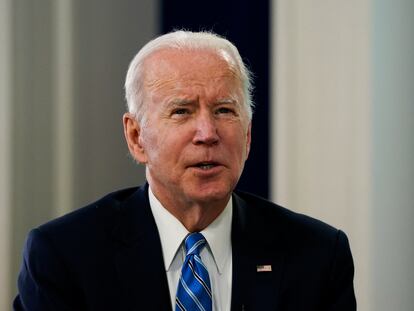 El presidente de Estados Unidos, Joe Biden, el pasado 25 de diciembre en Washington.