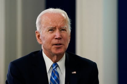 El presidente de Estados Unidos, Joe Biden, el pasado 25 de diciembre en Washington.