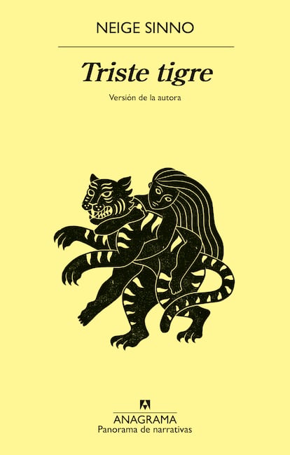 Portada de 'Triste tigre', de Neige Sinno.