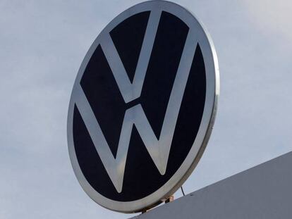 Logo de la automovilística Volkswagen.