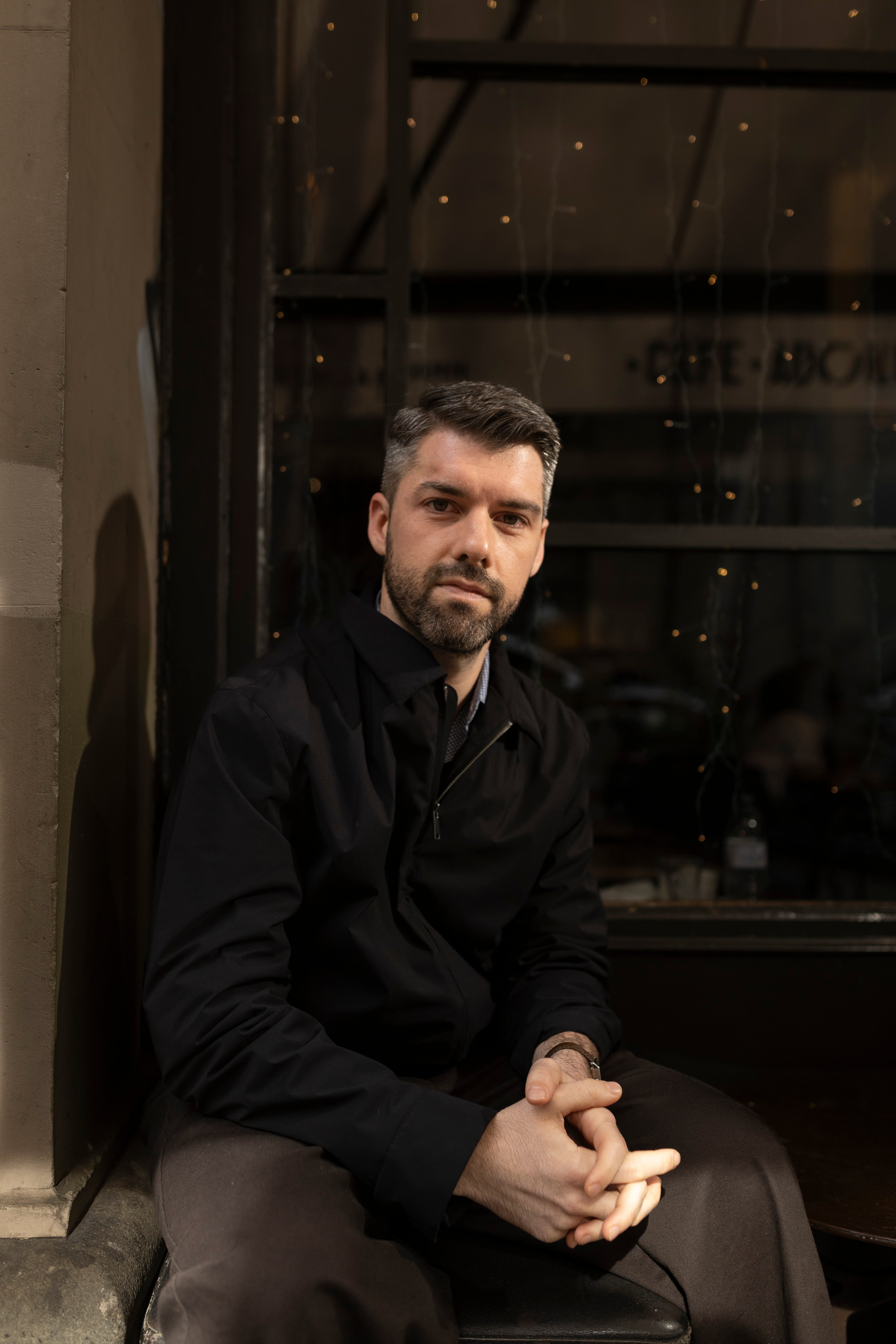 El cineasta y escritor David Moragas, la semana pasada en Barcelona.