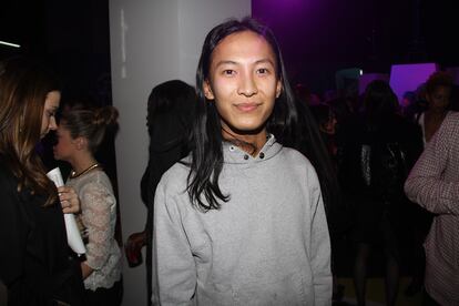 Alexander Wang, en la presentación de Viva Glam de MAC