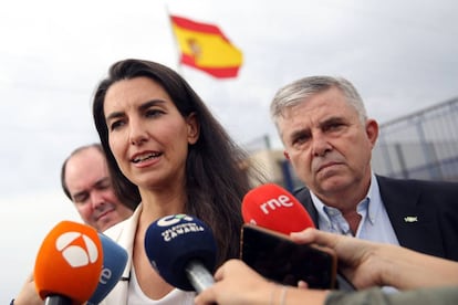 Rocío Monasterio of the far-right Vox party.