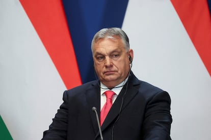 El primer ministro húngaro, Viktor Orbán, en Budapest el pasado 16 de enero.