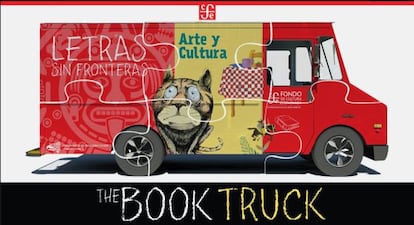 The ‘Book Truck’ is beginning its journey in San Diego.
