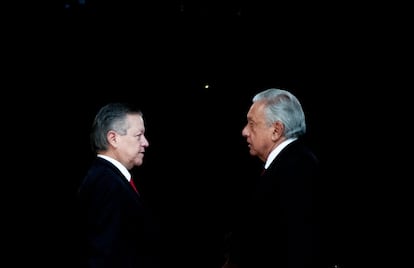 Zaldívar y AMLO