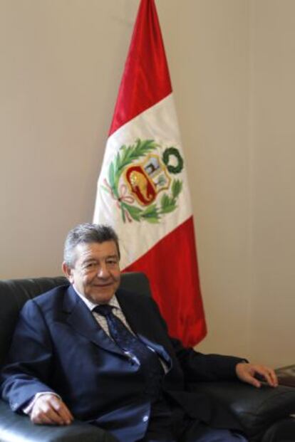 El ministro de Exteriores de Perú, Rafael Roncagliolo.