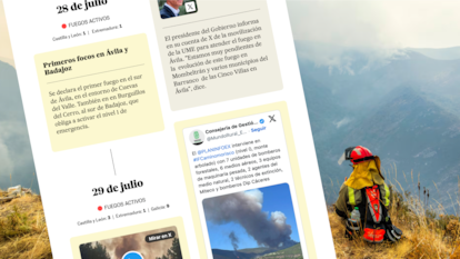 Un mes entre llamas: cronología de una ola de fuegos extraordinarios en medio del barro político