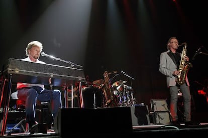 Supertramp actuant a Barcelona el 2010.