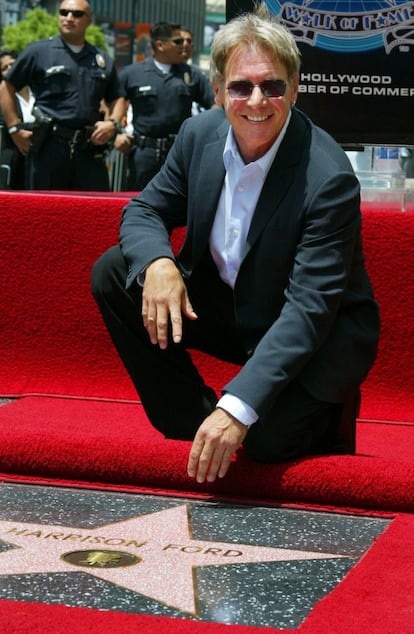 En 2003, el actor descubrió su estrella en el Paseo de la Fama de Hollywood.