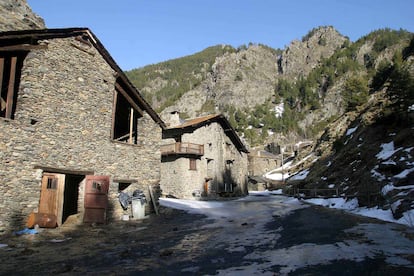 El pequeño municipio de Tor, en el Pirineo Catalán.