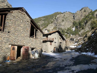 El pequeño municipio de Tor, en el Pirineo Catalán.