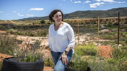 La alcaldesa de Vallada, María José Tortosa, del PSOE.