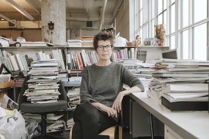 Elizabeth Diller en su estudio de Manhattan.