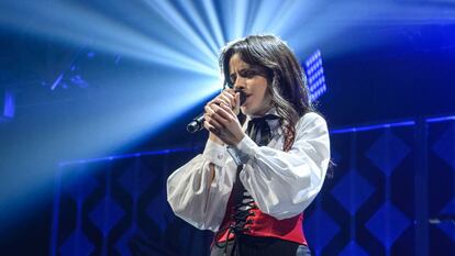 Camila Cabello actuando en Florida en diciembre.