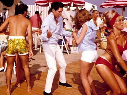 Elvis Presley moviendo el culo en 'Girl Happy'