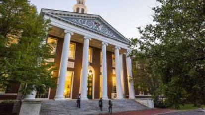 The top-rated Harvard Business School.
