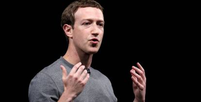 El fundador de Facebook, Mark Zuckerberg.