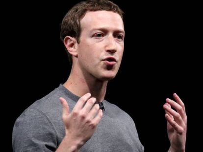 El fundador de Facebook, Mark Zuckerberg.