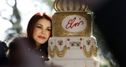 Priscilla Presley, en la proclamación del 8 de enero como día oficial de Elvis.