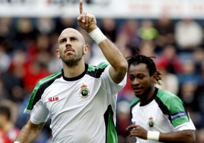 Gonzalo Colsa celebra su gol