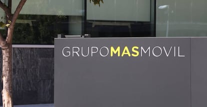 Fachada de la empresa Grupo Mas Movil ubicada en Madrid, (España).