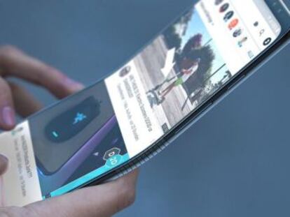 Samsung y Huawei ultiman los primeros modelos de pantalla que se dobla