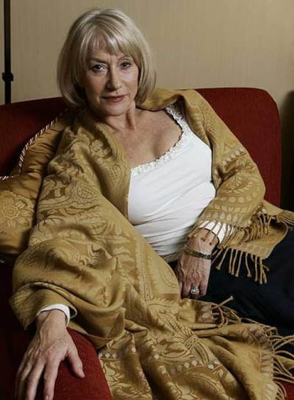 La actriz ganadora de un <i>oscar </i>Helen Mirren.