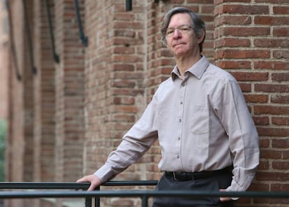 Alan Sokal, cientifico estadounidense, en la Residencia de Estudiantes de Madrid.  