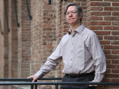 Alan Sokal, cientifico estadounidense, en la Residencia de Estudiantes de Madrid.  