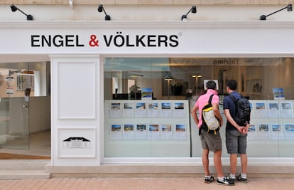 Agencia de Engel & Völkers en Port d'Andratx, en Mallorca.