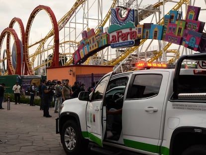 La fachada de la Feria de Chapultepec, tras el accidente.