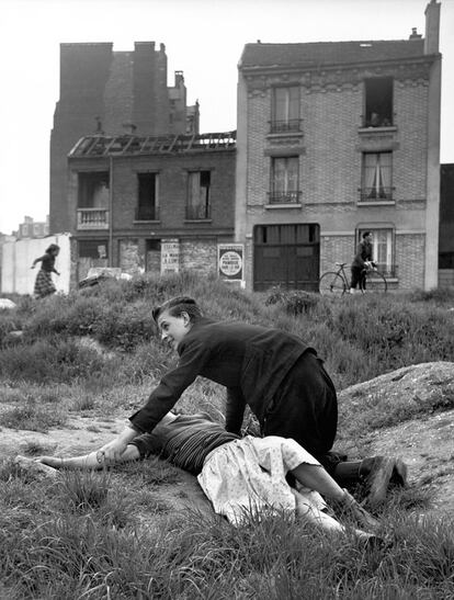 Terreno sin construir, Porte de Saint -Cloud, París , 1950