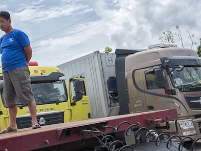 Los camioneros chinos montan su propio Uber