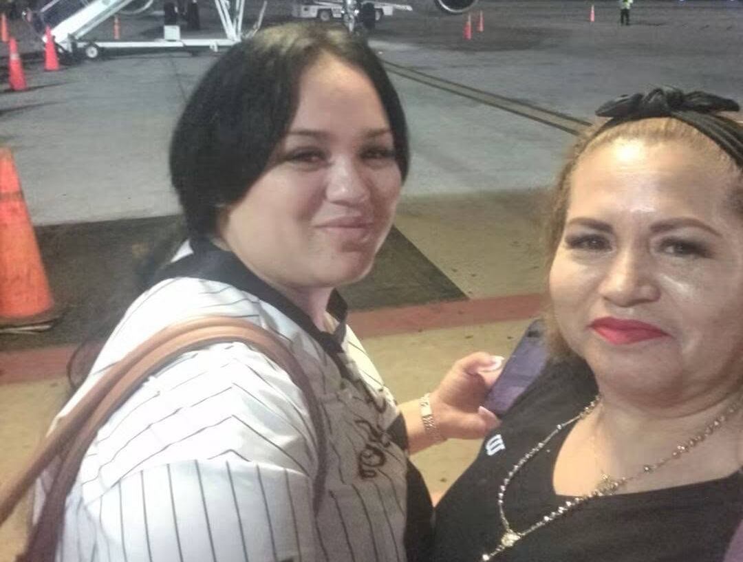 Milagros Flores y Cecilia Flores, activistas de la búsqueda de desaparecidos en México.