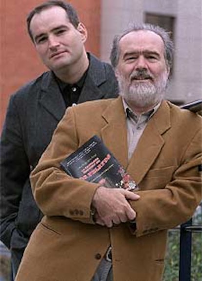 Iván (izquierda) y Gonzalo García-Pelayo, ayer en Madrid.
