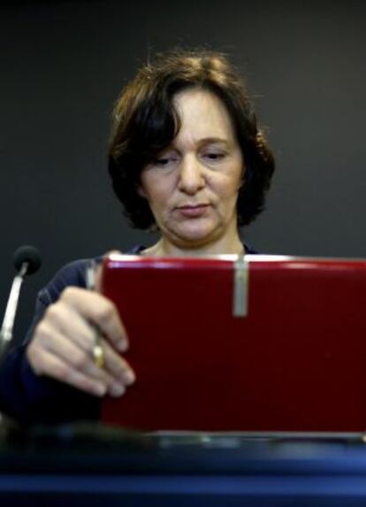 La secretaria de Analisis Politico y Social de Podemos, Carolina Bescansa.