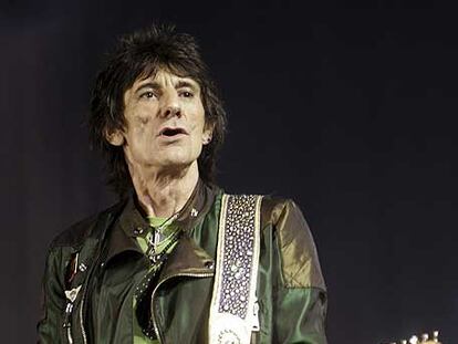 El músico Ron Wood.