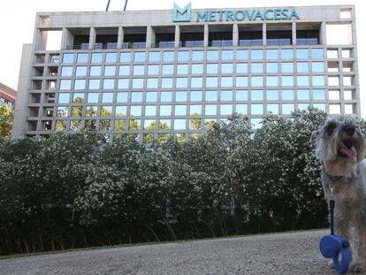 Un edificio de Metrovacesa en Boadilla del Monte (Madrid), en una imagen de archivo.